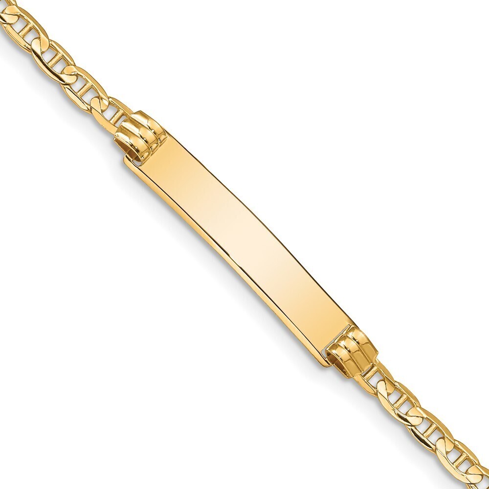 Kazi Luxury 14k Anchor ID Bracelet